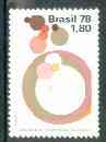 Brazil 1978 Global Eradication of Smallpox unmounted mint, SG 1718*, stamps on medical    diseases