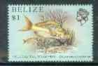Belize 1984-88 Snapper fish $1 unmounted mint from def set, SG 778*, stamps on fish     marine-life