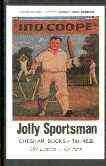 Match Box Labels - Jolly Sportsman (Cricketer) label by Ind Coope, stamps on cricket