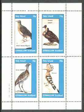 Eynhallow 1982 Birds #23 (Pigeon, Vulture, Bustard & Hoopoe) perf set of 4 values unmounted mint, stamps on , stamps on  stamps on birds, stamps on pigeons   