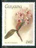 Guyana 1985-89 Orchids Series 2 plate 47 (Sanders' Reichenbachia) 240c unmounted mint, SG 2171*, stamps on orchids, stamps on flowers