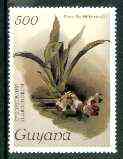 Guyana 1985-89 Orchids Series 2 plate 86 (Sanders' Reichenbachia) 500c unmounted mint, SG 2180*, stamps on orchids, stamps on flowers