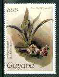 Guyana 1985-89 Orchids Series 2 plate 86 (Sanders Reichenbachia) 500c unmounted mint, SG 2180*, stamps on orchids, stamps on flowers