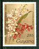 Guyana 1985-89 Orchids Series 2 plate 63 (Sanders' Reichenbachia) 285c unmounted mint, SG 2510, stamps on , stamps on  stamps on orchids, stamps on  stamps on flowers