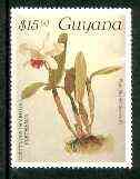 Guyana 1985-89 Orchids Series 2 plate 67 (Sanders Reichenbachia) $15 unmounted mint, SG 2318, stamps on orchids, stamps on flowers