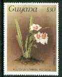 Guyana 1985-89 Orchids Series 2 plate 32 (Sanders' Reichenbachia) 130c unmounted mint, SG 1921, stamps on orchids, stamps on flowers