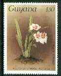 Guyana 1985-89 Orchids Series 2 plate 32 (Sanders Reichenbachia) 130c unmounted mint, SG 1921, stamps on orchids, stamps on flowers