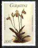 Guyana 1985-89 Orchids Series 1 plate 83 (Sanders' Reichenbachia) 300c unmounted mint, SG 1671, stamps on , stamps on  stamps on orchids, stamps on  stamps on flowers