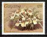 Guyana 1985-89 Orchids Series 1 plate 69 (Sanders Reichenbachia) 120c unmounted mint, SG 1680, stamps on orchids, stamps on flowers