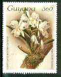 Guyana 1985-89 Orchids Series 1 plate 85 (Sanders' Reichenbachia) 360c unmounted mint, SG 1673, stamps on orchids, stamps on flowers