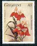 Guyana 1985-89 Orchids Series 2 plate 15 (Sanders' Reichenbachia) 85c unmounted mint, SG 1918, stamps on , stamps on  stamps on orchids, stamps on  stamps on flowers