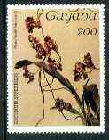 Guyana 1985-89 Orchids Series 2 plate 60 (Sanders Reichenbachia) 200c unmounted mint, SG 2607, stamps on orchids, stamps on flowers