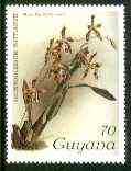 Guyana 1985-89 Orchids Series 2 plate 09 (Sanders' Reichenbachia) 70c unmounted mint, unlisted by SG without surcharge*, stamps on , stamps on  stamps on orchids, stamps on  stamps on flowers