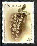 Guyana 1985-89 Orchids Series 1 plate 55 (Sanders Reichenbachia) 50c (with wmk) unmounted mint, SG 1927*, stamps on orchids, stamps on flowers
