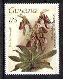 Guyana 1985-89 Orchids Series 2 plate 01 (Sanders' Reichenbachia) 175c unmounted mint, value unlisted by SG*, stamps on orchids, stamps on flowers