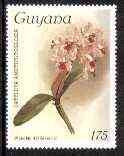 Guyana 1985-89 Orchids Series 2 plate 47 (Sanders' Reichenbachia) 175c unmounted mint, value unlisted by SG*, stamps on , stamps on  stamps on orchids, stamps on  stamps on flowers