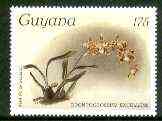 Guyana 1985-89 Orchids Series 2 plate 19 (Sanders' Reichenbachia) 175c unmounted mint, value unlisted by SG*, stamps on , stamps on  stamps on orchids, stamps on  stamps on flowers