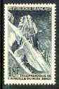 France 1956 Technical Achievements - Aiguille du Midi Cable Railway 18f, unmounted mint, SG 1304, stamps on railways