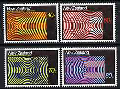 New Zealand 1988 Centenary of Electricity set of 4 unmounted mint, SG 1444-47*, stamps on energy, stamps on electricity