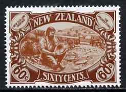 New Zealand 1988 Gold Prospector 60c (from Heritage set 2nd issue) unmounted mint, SG 1506, stamps on gold, stamps on mining