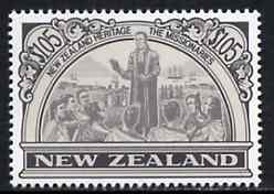 New Zealand 1988 Missionary $1.05 (from Heritage set 2nd issue) unmounted mint, SG 1509, stamps on missionary, stamps on religion