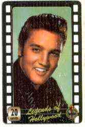 Telephone Card - Legends of Hollywood - Elvis Presley #6 - Limited Edition 20 units phone card (card No UT 0451), stamps on , stamps on  stamps on elvis, stamps on pops, stamps on films, stamps on cinema, stamps on entertainments, stamps on music, stamps on personalities