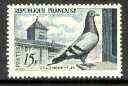 France 1957 Pigeon Fancier's Commemoration unmounted mint, SG 1316*, stamps on birds, stamps on pigeons