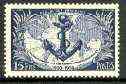 France 1951 Formation of Colonial Troops (Anchor & Map) unmounted mint, SG 1111, stamps on anchors, stamps on maps