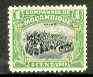Mozambique Company 1925-31 Maize 1c black & yellow-green unmounted mint, SG 234*, stamps on maize, stamps on farming, stamps on agriculture, stamps on food
