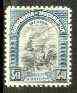 Mozambique Company 1925-31 Beira 1E40 black & blue (Port with Ship & Train) fine cto used, SG 254*, stamps on ships, stamps on railways, stamps on ports