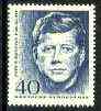 Germany - West 1964 President Kennedy Commemoration unmounted mint, SG 1358*, stamps on , stamps on  stamps on personalities, stamps on kennedy, stamps on constitutions