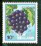 New Zealand 1982-89 Grapes 10c from Fruit def set unmounted mint, SG 1283*, stamps on , stamps on  stamps on fruit, stamps on grapes, stamps on wine, stamps on alcohol