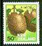 New Zealand 1982-89 Kiwifruit 50c from Fruit def set unmounted mint, SG 1287*, stamps on fruit, stamps on kiwifruit