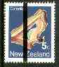 New Zealand 1982-89 Carnelian 5c from Minerals def set with vert black line opt for PO training school use unmounted mint, as SG 1281, stamps on minerals