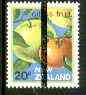 New Zealand 1982-89 Citrus Fruit 20c from Fruit def set with vert black line opt for PO training school use unmounted mint, as SG 1284*, stamps on , stamps on  stamps on fruit, stamps on oranges, stamps on lemons