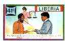 Liberia 1984 Presentation of Constitution 41c (from Redemption Day set) imperf from limited printing, unmounted mint SG 1573, stamps on , stamps on  stamps on constitutions, stamps on judicial