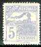 Honduras 1898 Steam Locomotive 5c grey-blue unmounted mint, SG 110, stamps on , stamps on  stamps on railways