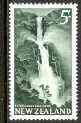 New Zealand 1966 5s def (Sutherland Falls) unmounted mint chalky paper SG 800a*, stamps on waterfalls