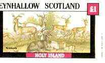 Eynhallow 1982 Animals #10 (Antelope) imperf souvenir sheet (£1 value) unmounted mint, stamps on animals, stamps on antelope