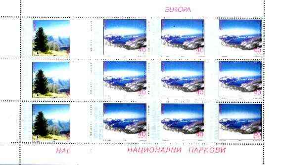 Macedonia 1999 Europa set of 2 each in sheetlets of 9, stamps on , stamps on  stamps on europa