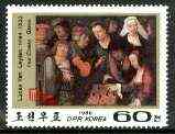 North Korea 1988 'Filacept 88' Stamp Exhibition 60ch Van Leyden's Chess Game unmounted mint, SG N2815*, stamps on stamp exhibitions, stamps on arts, stamps on chess