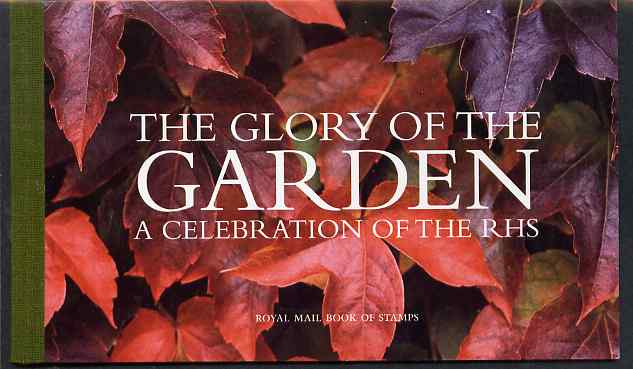 Booklet - Great Britain 2004 The Glory of the Garden Â£7.23 Prestige booklet complete and very fine, SG DX33, stamps on gardens, stamps on flowers, stamps on trees