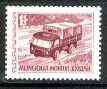 Mongolia 1973 Mail Truck 1t purple (from transport set) unmounted mint, SG 741*, stamps on , stamps on  stamps on postal, stamps on trucks