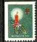 Cinderella - Germany 1952 Christmas TB seal unmounted mint showing a Candle, stamps on cinderella, stamps on christmas, stamps on tb, stamps on diseases, stamps on medical, stamps on candles