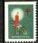 Cinderella - Germany 1952 Christmas TB seal unmounted mint showing a Candle, stamps on , stamps on  stamps on cinderella, stamps on christmas, stamps on tb, stamps on diseases, stamps on medical, stamps on candles