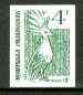 New Caledonia 1988 Bird def 4f Kagu, imperf from limited printing unmounted mint, as SG 840*, stamps on , stamps on  stamps on birds