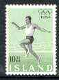 Iceland 1964 Tokyo Olympic Games (Running) unmounted mint, SG 418, stamps on , stamps on  stamps on olympics, stamps on running