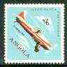 Angola 1962 Flying (Piper PA-25) 50c diamond shaped unmounted mint from Sports set, SG 560*, stamps on aviation, stamps on piper