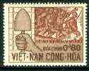 Vietnam - South 1966 Soldiers 80c from Third Anniversary set unmounted mint, SG S274*, stamps on , stamps on  stamps on militaria