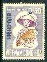 Vietnam - South 1969 Peasant Woman 50c unmounted mint, SG S331*, stamps on women, stamps on costumes